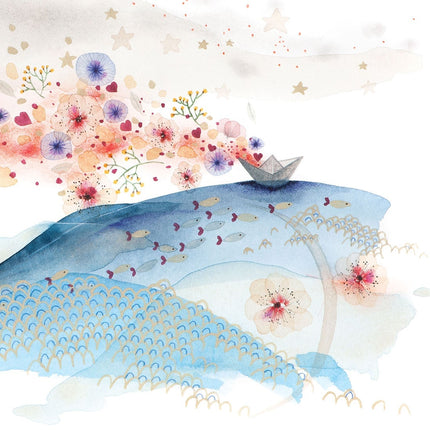 Muster 50 x 50 cm von "Liebe "