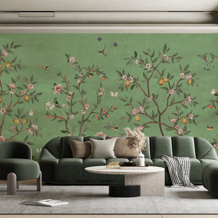 Lemon Tree Chinoiserie green 2014