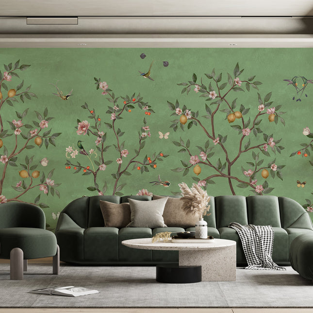 Lemon Tree Chinoiserie green 2014