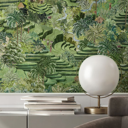 Rice Terrace Grass Green BMTD001/17B