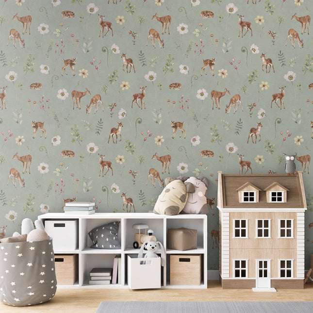 Dancing Deer - Green