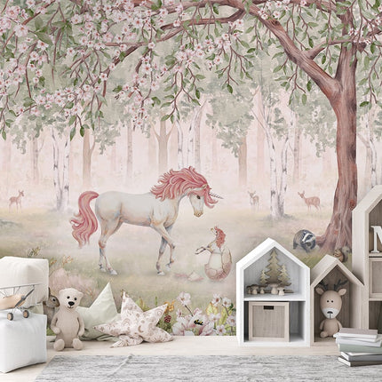 Belle Unicorn Forest Green