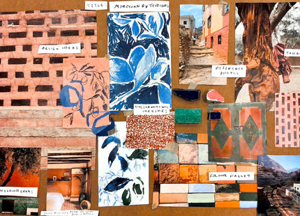 Moroccan branches A00914N by Lydia Strong