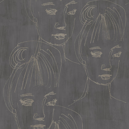 Muster von Lily Anthrazit 81375-HTM 81375-HTM