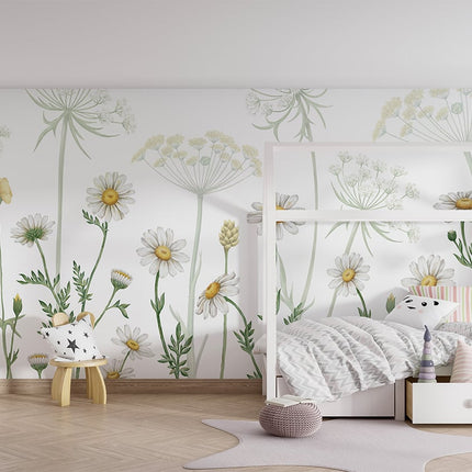 Muster 50 x 50 cm von Field of Daisies