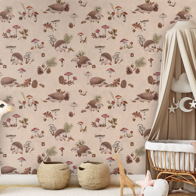 Happy Hedgehog - Beige