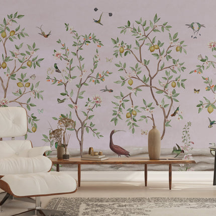 Lemon Tree Chinoiserie pink 2015