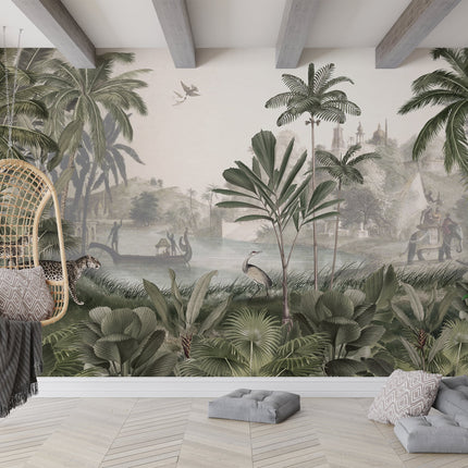 Leopard Landscape green 2018