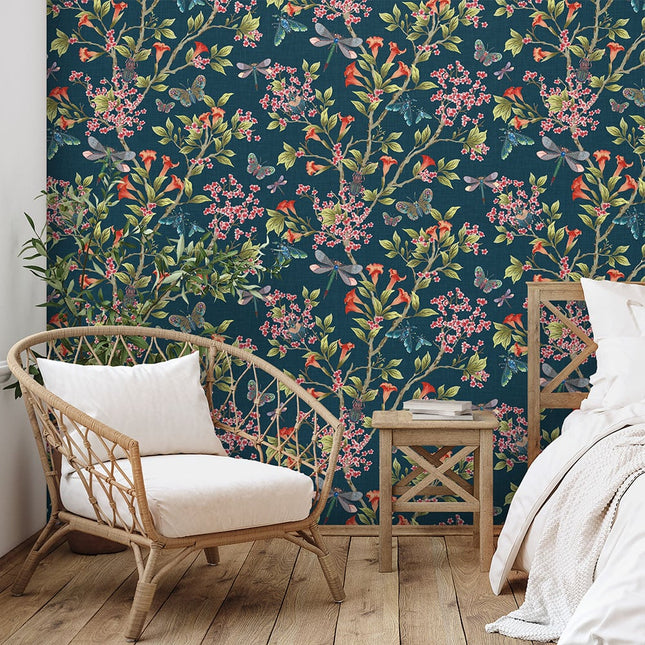 Jewel A Indigo & Red BMHD002/04B