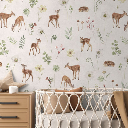 Dancing Deer - White