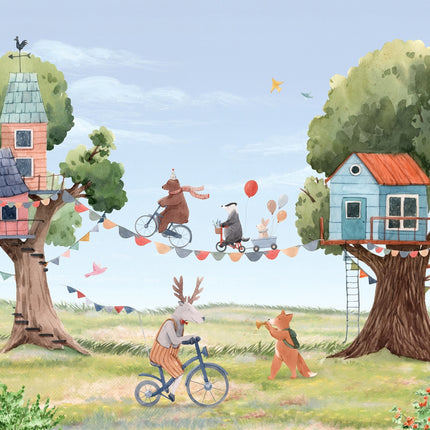 Muster 50 x 50 cm von Treehouse Party 2135