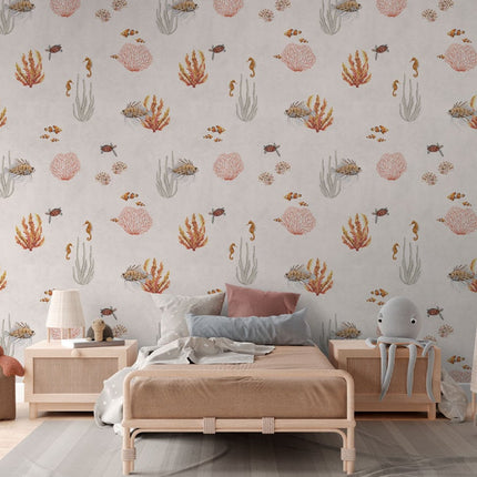 Coral Garden - White