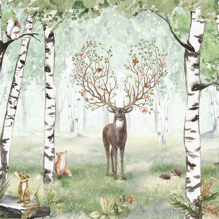 Muster 50 x 50 cm von Amazing Antlers Summer 2051