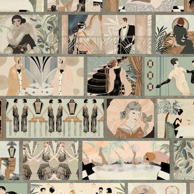 Muster Charleston Tower Vintage Multi BMHD002/01B