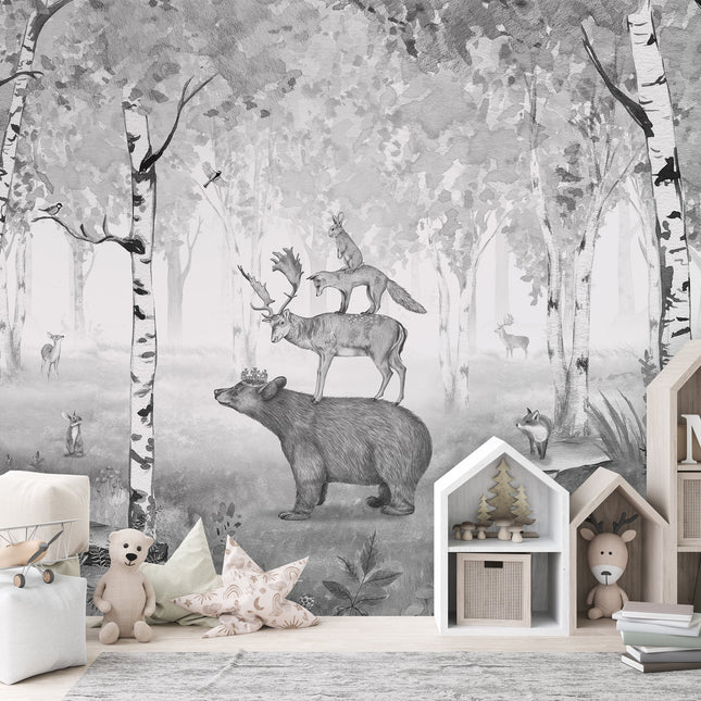 Bear King black/white 2054