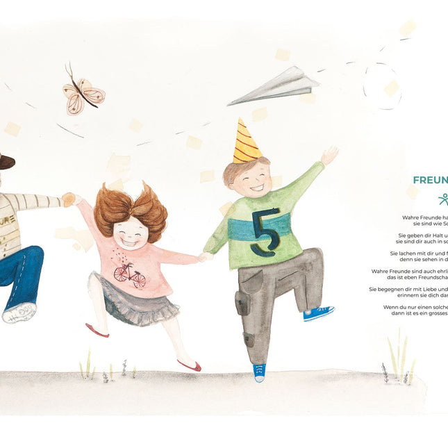 "Freundschaft" mit Gedicht