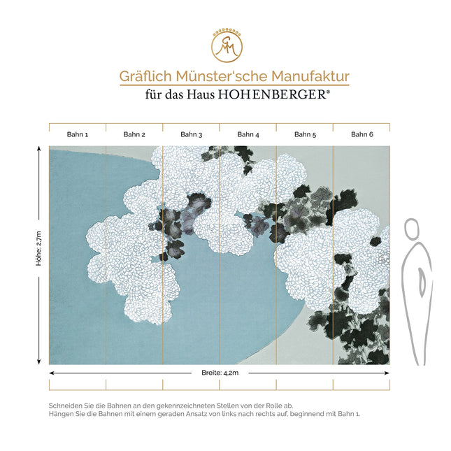 Muster von Chrysanthemen 27014-HTM