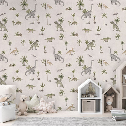 Dashing Dinos - White