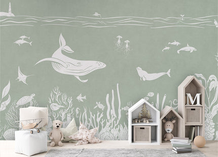 Monochrome Sea - Green