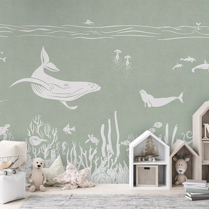 Monochrome Sea - Green