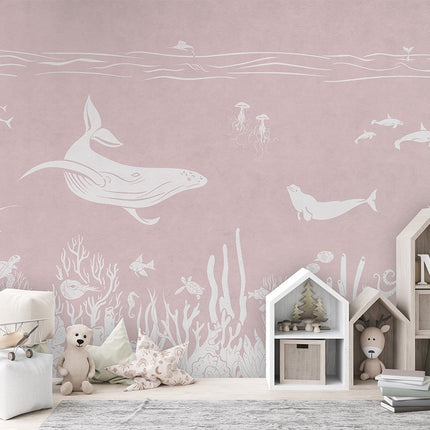 Monochrome Sea - Pink