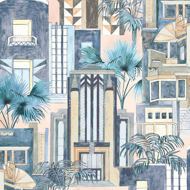 Downtown Deco Pastel Blue BMHD002/02C