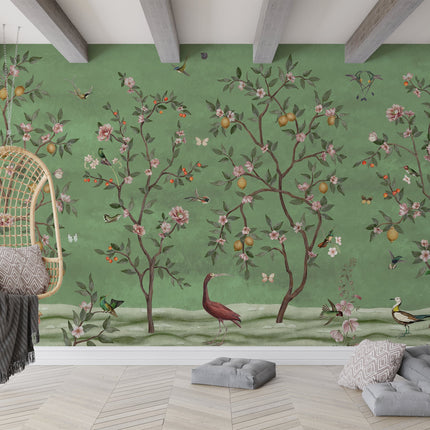 Lemon Tree Chinoiserie green 2014