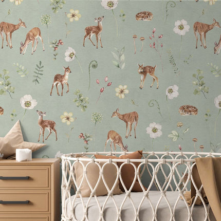 Dancing Deer - Green