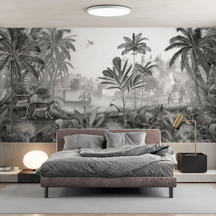 Leopard Landscape black/white 2017