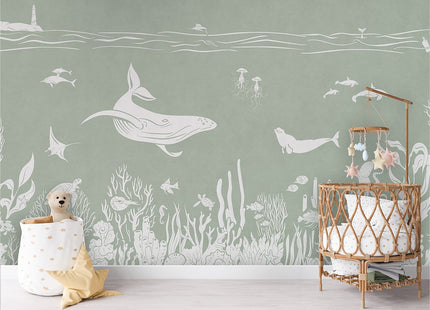 Monochrome Sea - Green