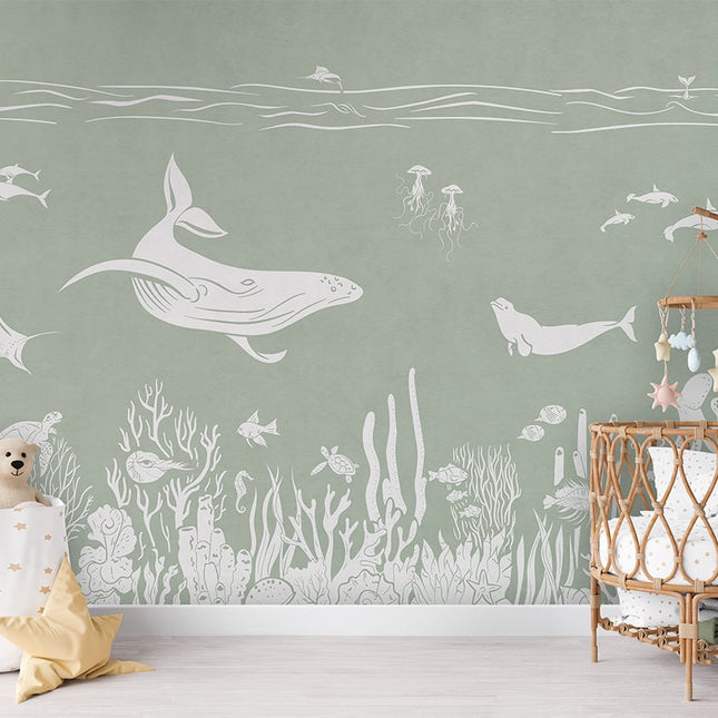 Monochrome Sea - Green