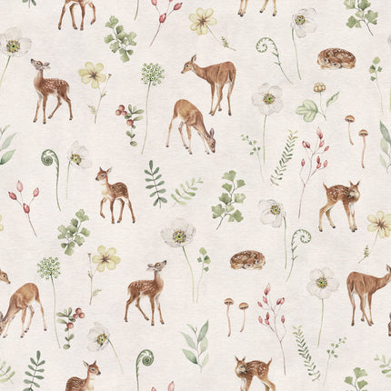 Muster 50 x 50 cm von Dancing Deer - White