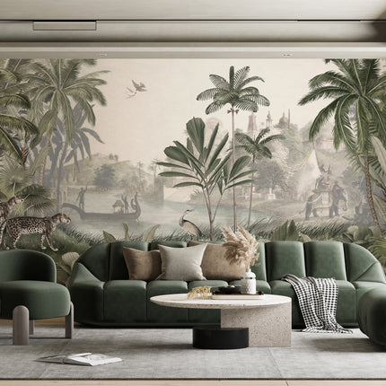 Leopard Landscape green 2018