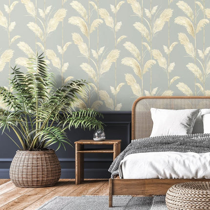 Pampas Grass Cornflower Blue BMTD001/10A