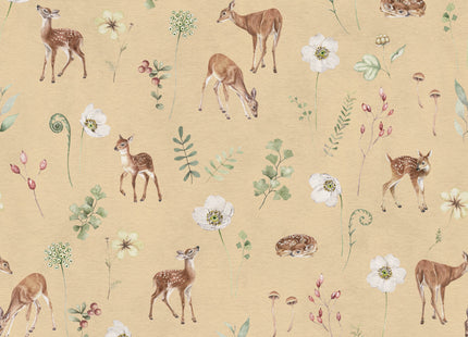 Muster 50 x 50 cm von Dancing Deer - Yellow