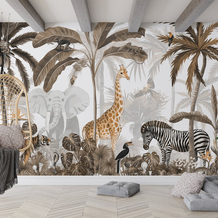 Jungle Jive sepia 2081