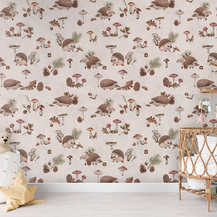 Happy Hedgehog - White