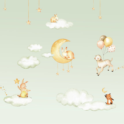 Muster 50 x 50 cm von Sweet Dreams green 2132