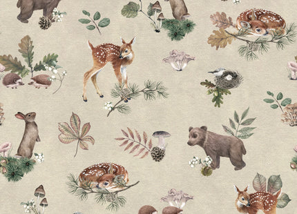 Muster 50 x 50 cm von Forest Gathering - Beige