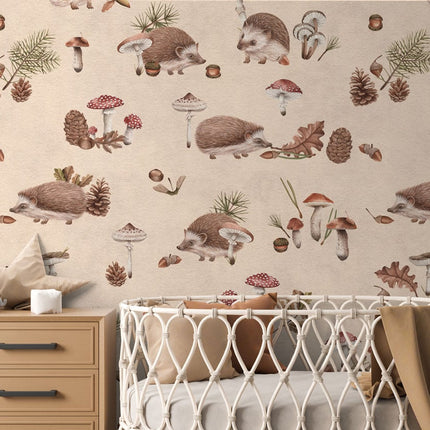 Happy Hedgehog - Beige