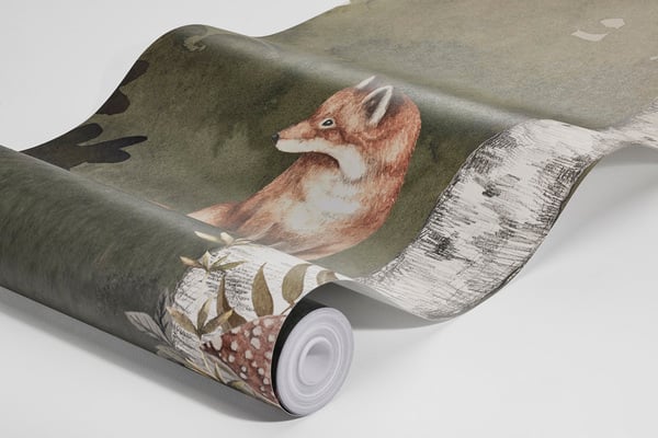 Wild Forest Mural 6943