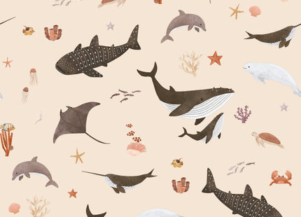 Muster 50 x 50 cm von Splendid Sea - Beige