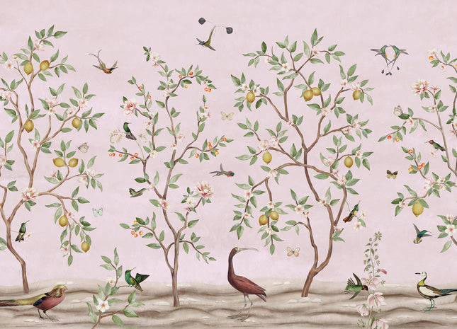 Lemon Tree Chinoiserie pink 2015