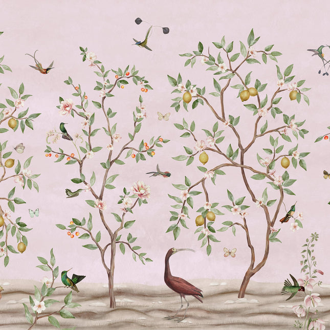 Lemon Tree Chinoiserie pink 2015