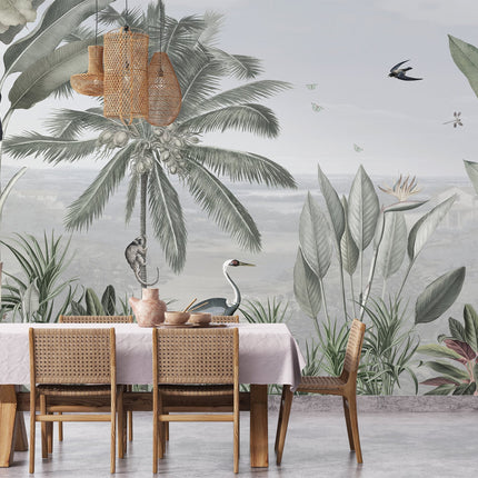 Muster 50 x 50 cm von Botanical Beauty Panorama 2005