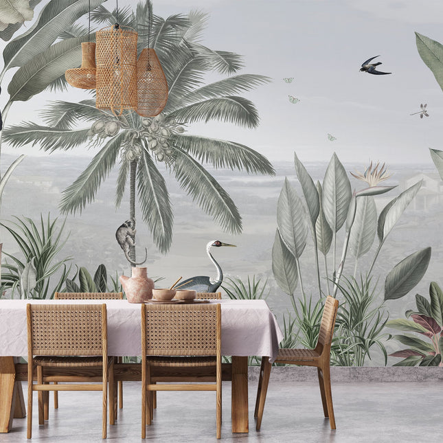 Muster 50 x 50 cm von Botanical Beauty Panorama 2005