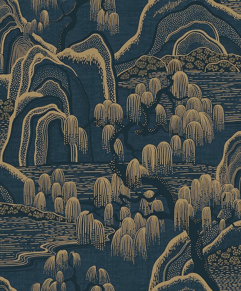 Muster Indigo Garden 3132