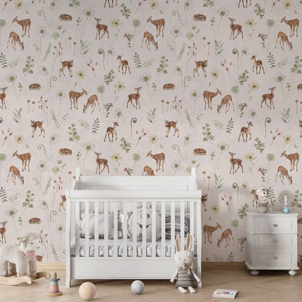 Dancing Deer - White