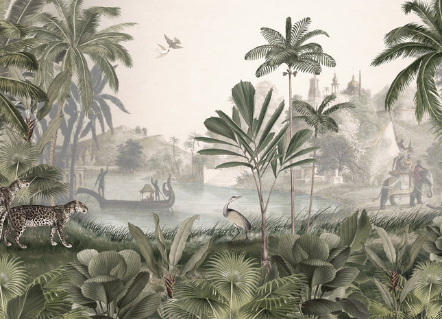Leopard Landscape green 2018