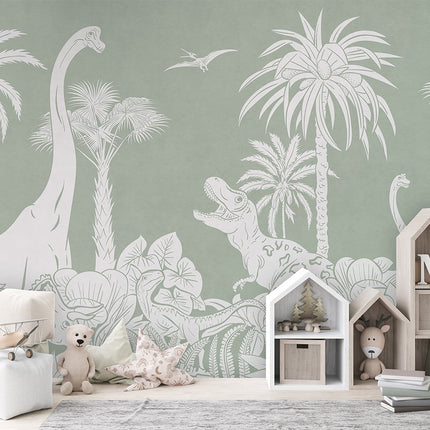 Monochrome Dino - Green